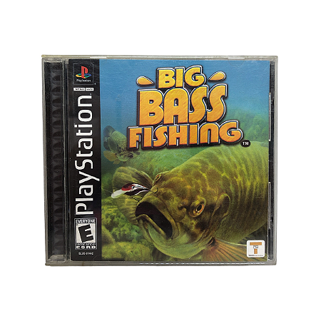 Jogo Big Bass Fishing - PS1