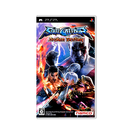 Jogo SoulCalibur: Broken Destiny - PSP (Japonês)