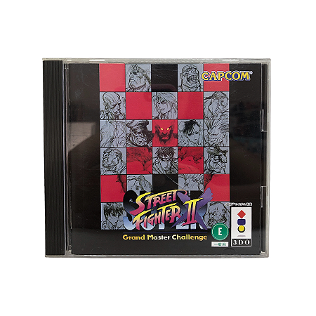 Jogo Super Street Fighter II X - 3DO (Japonês)