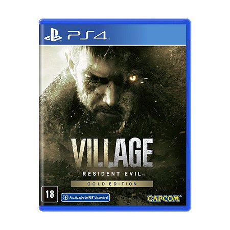 Jogo Resident Evil Village: Gold Edition - PS4 (LACRADO)