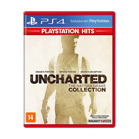 Jogo Uncharted: The Nathan Drake Collection - PS4 (PlayStation Hits)