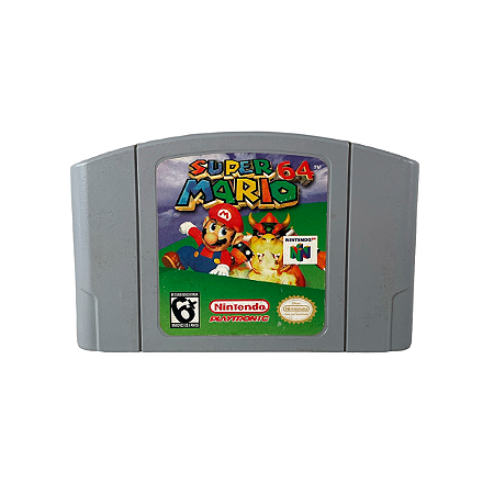 Jogo Super Mario 64 - N64