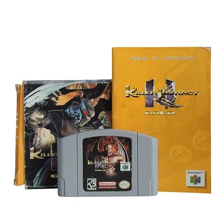 Jogo Killer Instinct Gold - N64