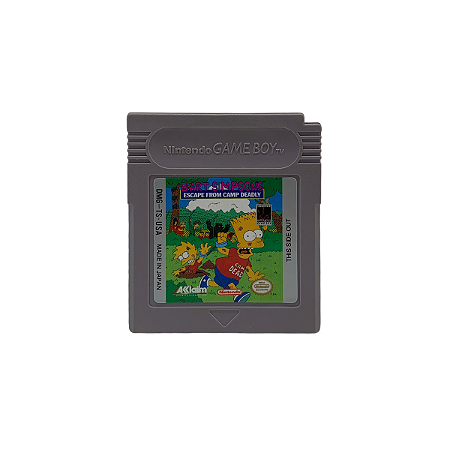 Jogo Bart Simpson's Escape From Camp Deadly - GBC