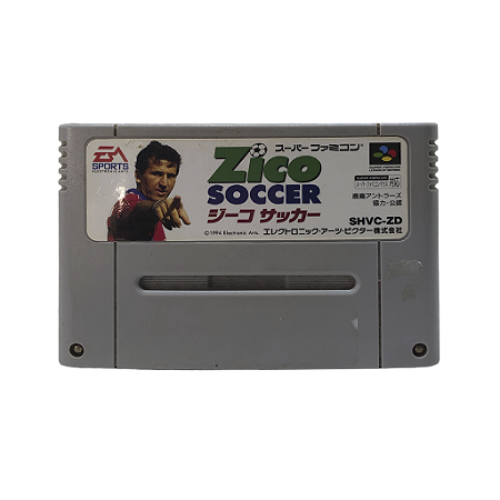 Jogo Zico Soccer - SNES (Japonês)
