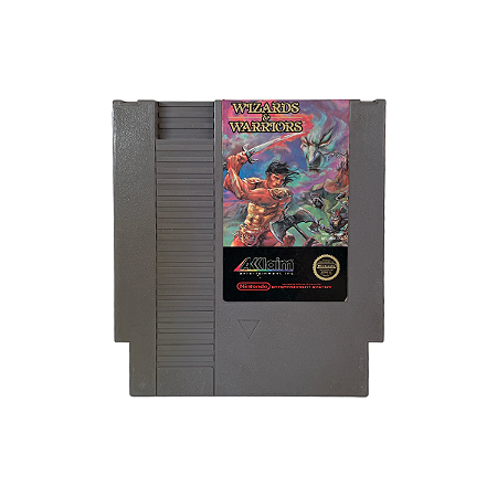 Jogo Wizards & Warriors - NES