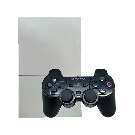 Console PlayStation 2 Slim Branco - Sony (JAPONÊS)
