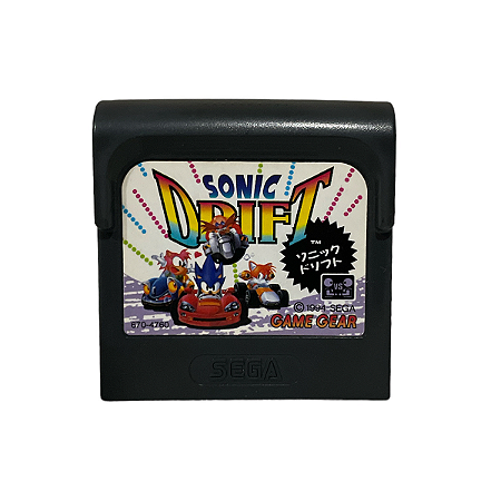 Jogo Sonic Drift - Game Gear (Japonês)
