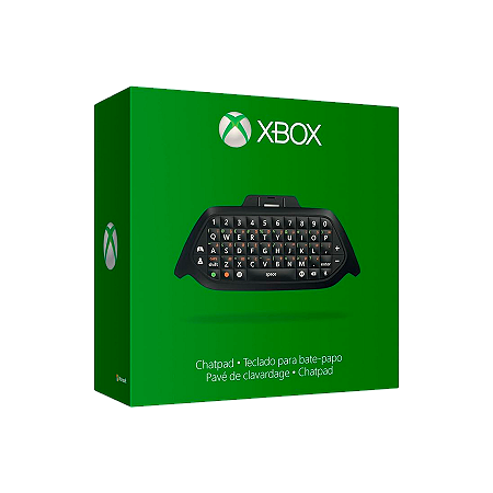 Chatpad + Headset com Fio Microsoft - Xbox One