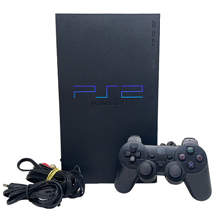 Console PlayStation 2 Fat Preto - Sony (AMERICANO)