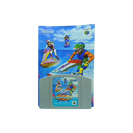 Jogo Wave Race 64: Kawasaki Jet Ski - N64 (Japonês)