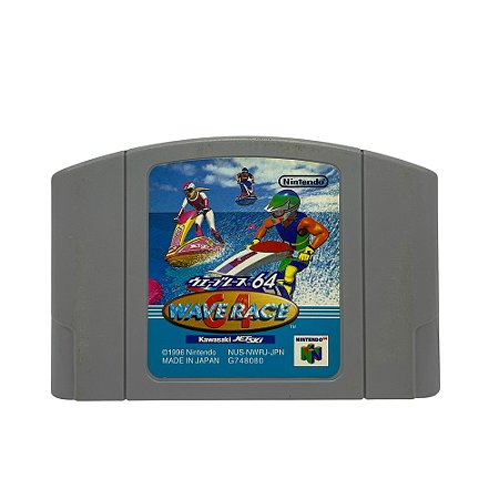 Jogo Wave Race 64: Kawasaki Jet Ski - N64 (Japonês)