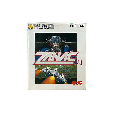 Jogo Zanac AI - Disk System (Japonês)