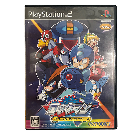 Jogo RockMan: Power Battle Fighters - PS2 (Japonês)