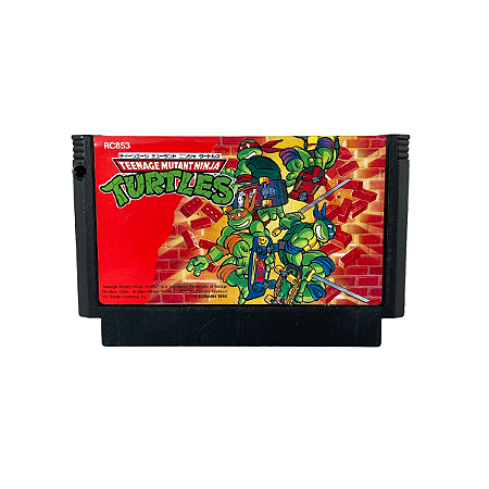 Jogo Teenage Mutant Ninja Turtles - NES (Japonês)
