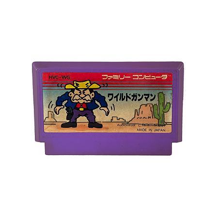 Jogo Wild Gunman - NES (Japonês)