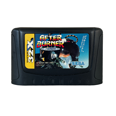 Jogo After Burner Complete - Sega 32X (Japonês)