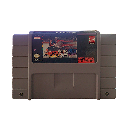 Jogo Super Slap Shot - SNES