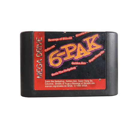 Jogo 6-PAK - Mega Drive