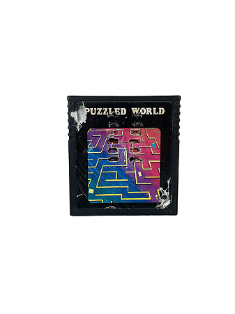 Jogo Puzzled World - Atari