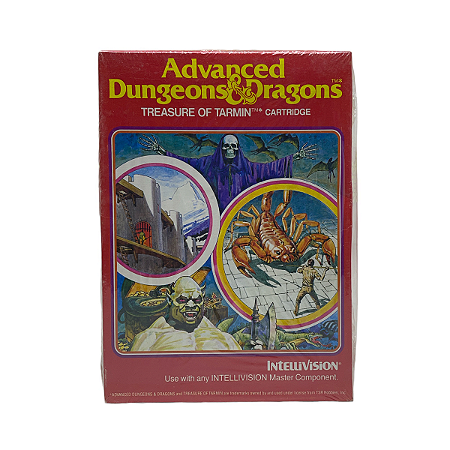 Jogo Advanced Dungeons & Dragons: Treasure of Tarmin -  Intellvision (LACRADO)