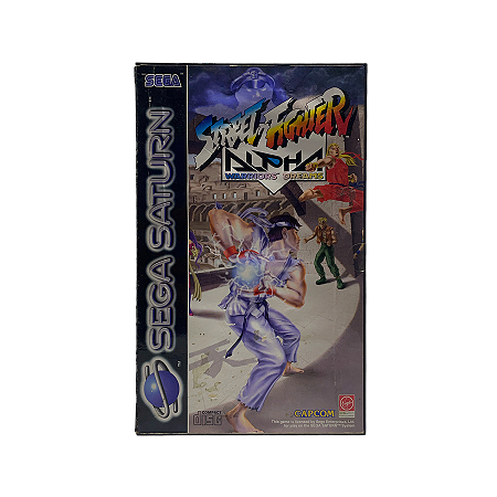 Jogo Street Fighter Alpha: Warriors' Dreams - Sega Saturn (Long Box)