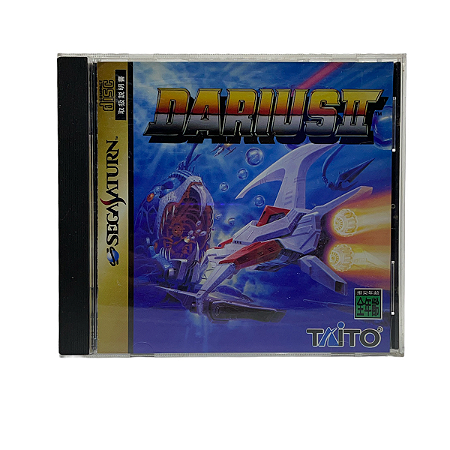 Jogo Darius II - Sega Saturn (Japonês)