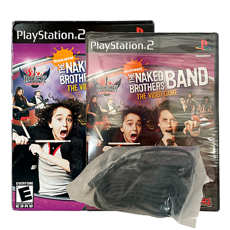 Jogo Rock University Presents: The Naked Brothers Band The Video Game - PS2