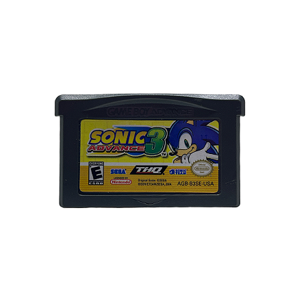 Jogo Sonic Advance 3 - GBA