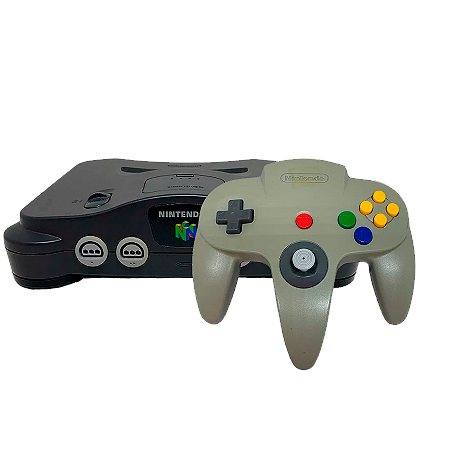 Console Nintendo 64 Cinza - Nintendo