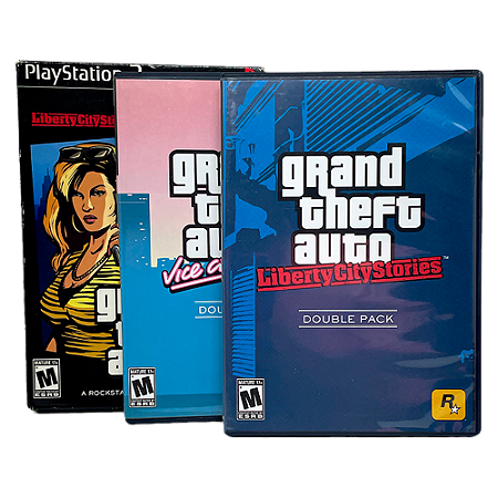 Jogo Grand Theft Auto Double Pack - PS2