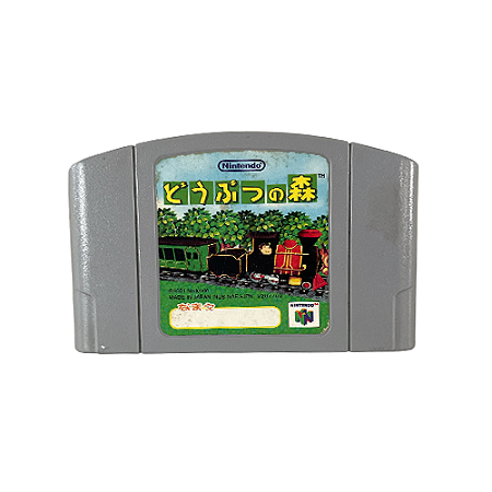 Jogo Doubutsu no Mori - N64 (Japonês)