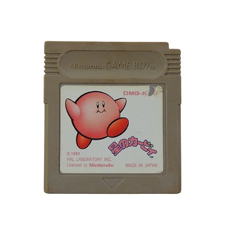 Jogo Hoshi no Kirby / Kirby's Dream Land - GBC (Japonês)