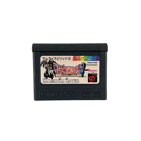 Jogo Samurai Spirits! 2 - Neo Geo Pocket (Japonês)