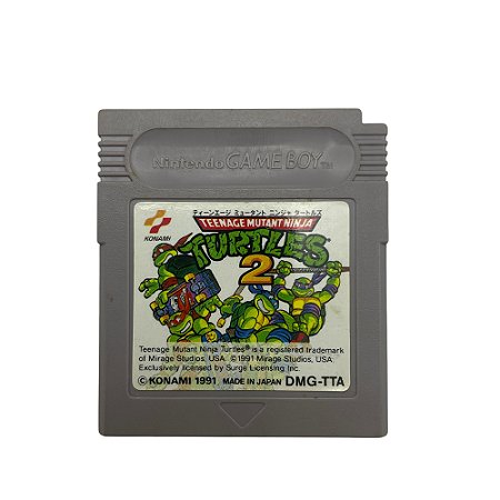 Jogo Teenage Mutant Ninja Turtles 2 - GBC (Japonês)