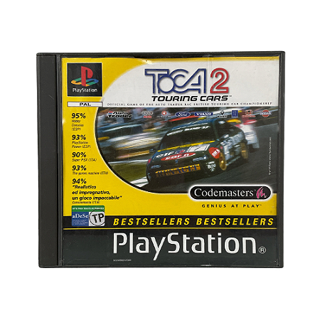 Jogo TOCA 2: Touring Cars - PS1 (Europeu)