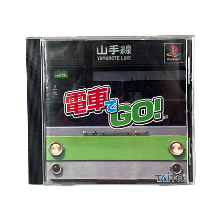 Jogo Densha de Go! - PS1 (Japonês)