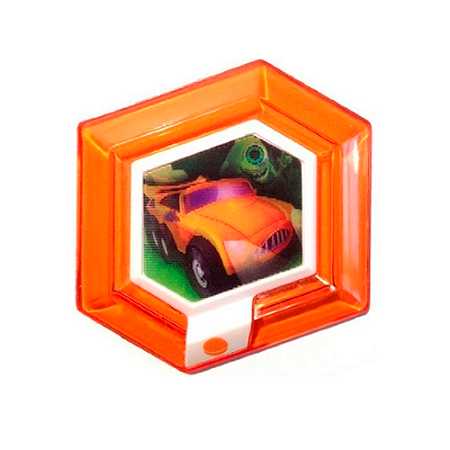 Disco Hexagonal Mike's New Car (versão rara) - Disney Infinity