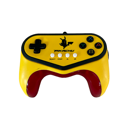 Controle Pokkén Tournament Pro Pad Amarelo - Wii U