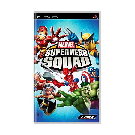 Jogo Marvel Super Hero Squad - PSP