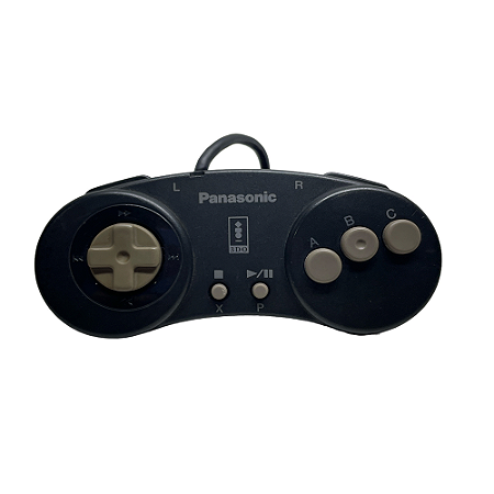 Controle Panasonic Control Pad Preto - 3DO