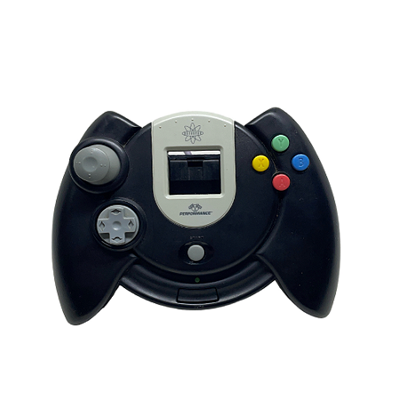 Controle Astro Pad Black Controller by Performance - Dreamcast