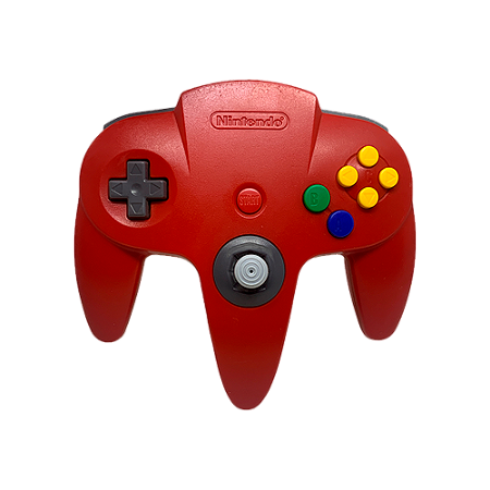 Controle Nintendo 64 Vermelho - Nintendo