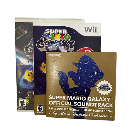 Jogo Super Mario Galaxy (Edição de Lançamento) - Wii