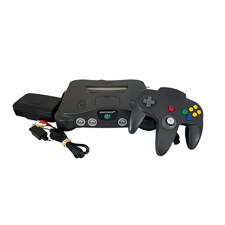 Console Nintendo 64 Cinza - Nintendo