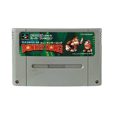 Jogo Super Donkey Kong - SNES (Japonês)