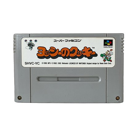 Jogo Yoshi no Cookie - SNES (Japonês)