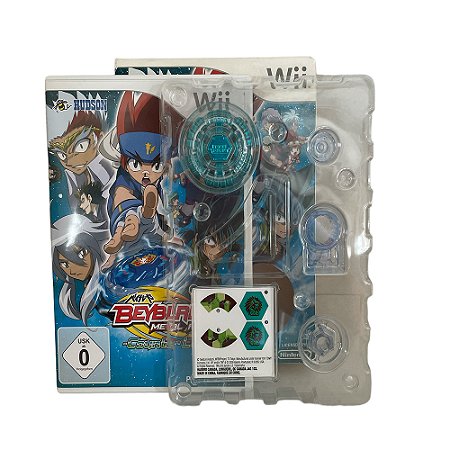 Jogo Beyblade: Metal Fusion - Counter Leone - Wii (Europeu)