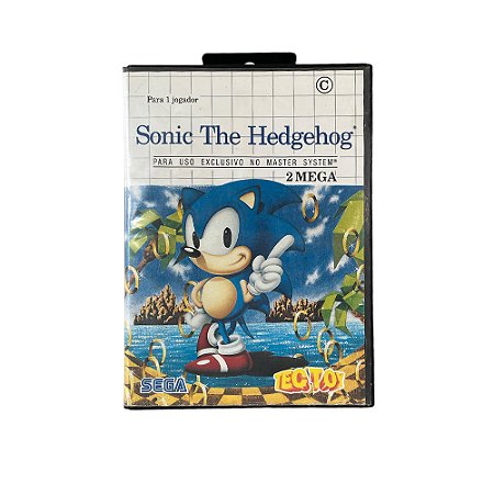Jogo Sonic the Hedgehog - Master System