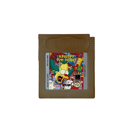 Jogo Krusty's Fun House - GBC